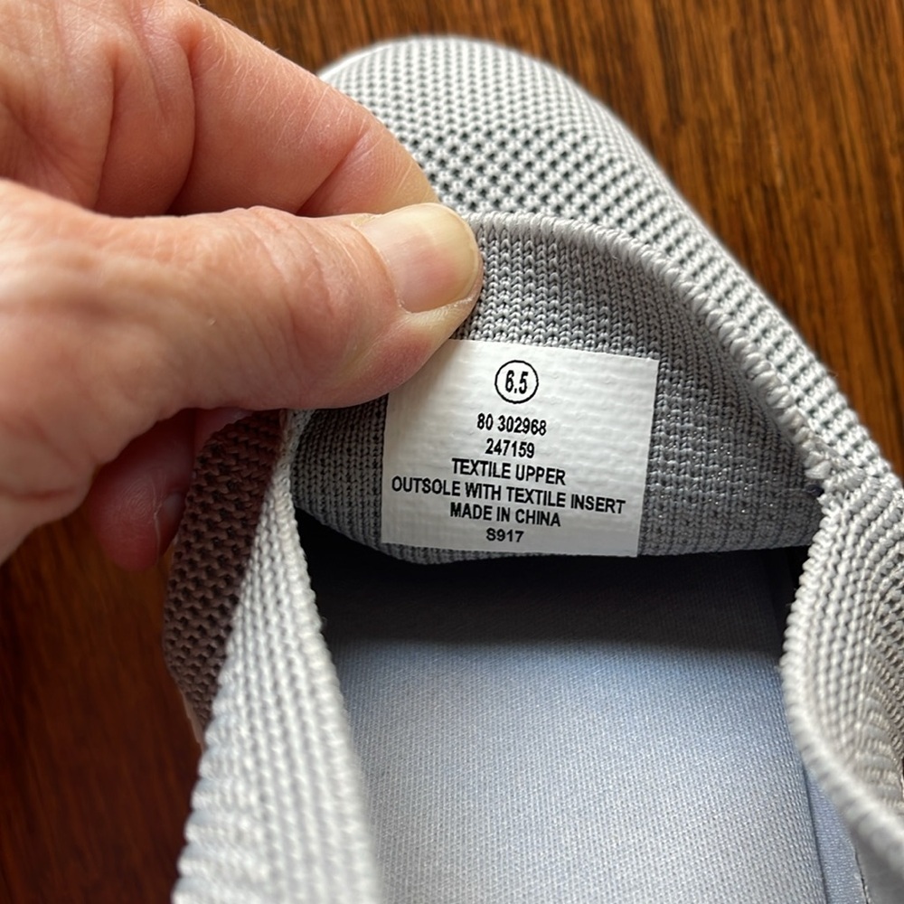 Tommy Bahama Light Gray Slip-On Loafers - Picture 8 of 8